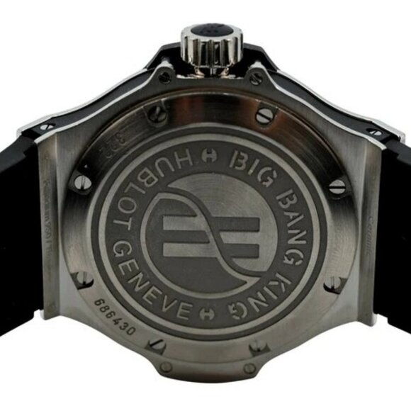 Hublot 48mm Big Bang King Palladium Titanium Ceramic Watch B+P! 322.LM.100.RX! - Picture 10 of 15